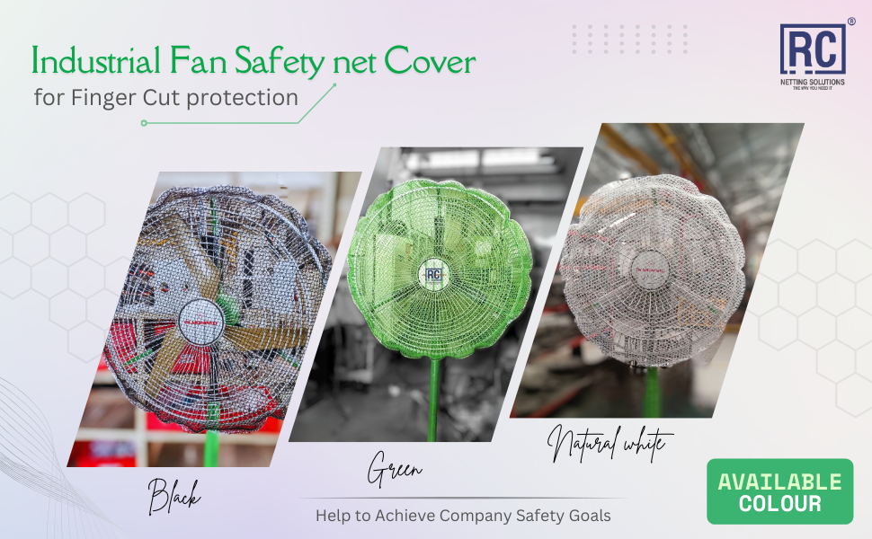 colour option in fan net cover