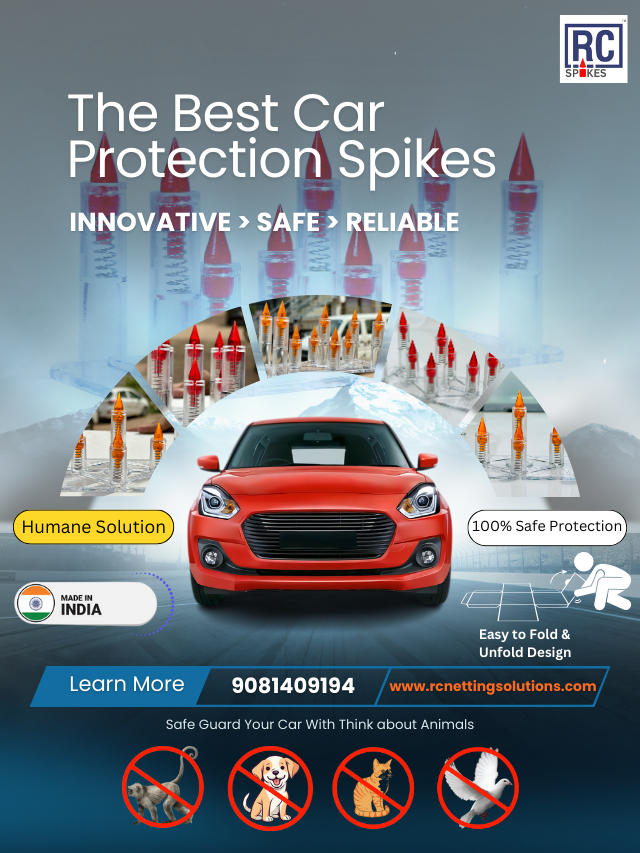 car protection spikes cover