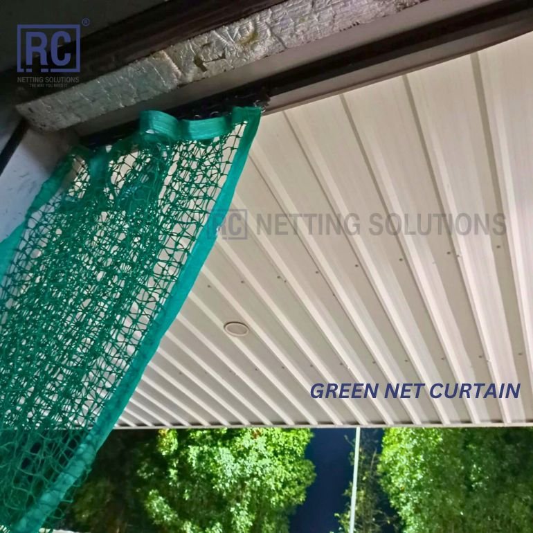 GREEN NET CURTAIN