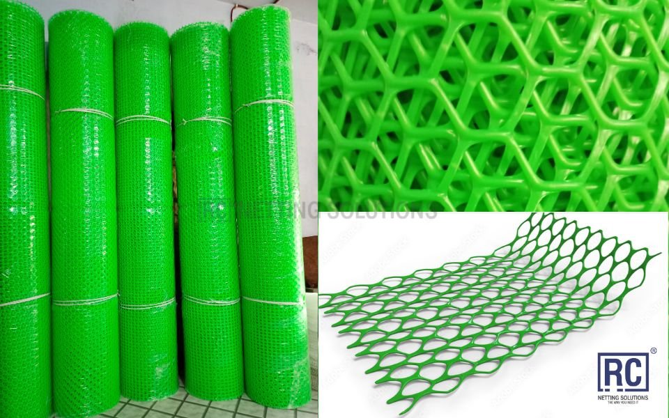 GREEN PLASTIC NET