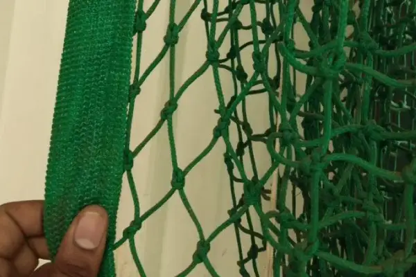 green net curtain for industrial shutter