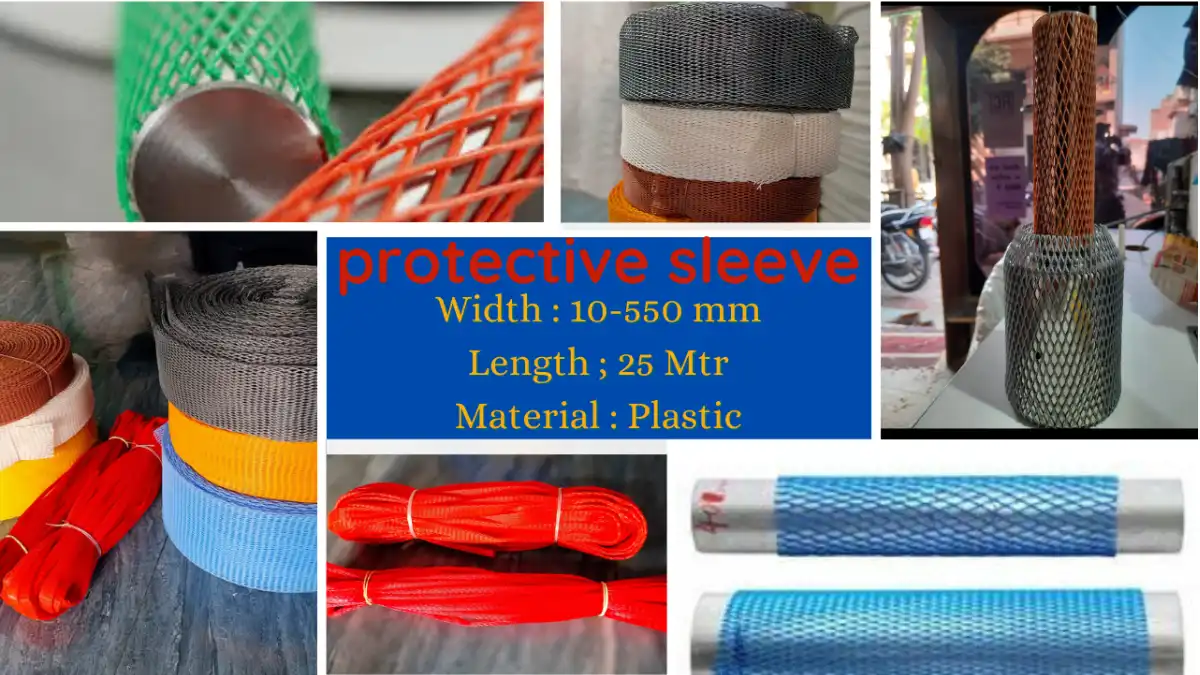 high quality plastic mesh sleeves