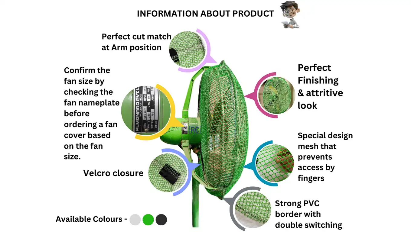 industrial fan safety net cover product specfications